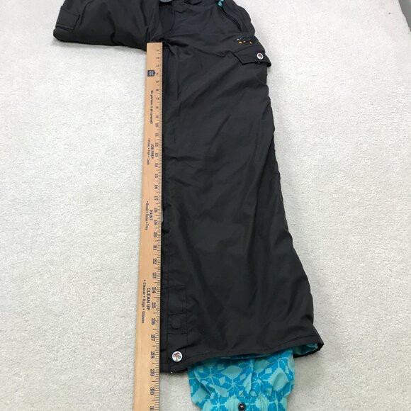 Special Blend Snowboard Pants Womens Small Gray Teal Ski Snow Winter ARCADE Belt - Picture 15 of 15